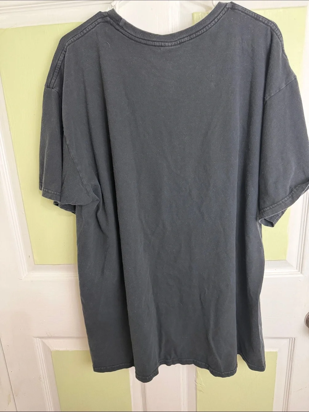 (2356) DC Comics Black Green Lantern Graphic Tee - Black and Green, Size: XL